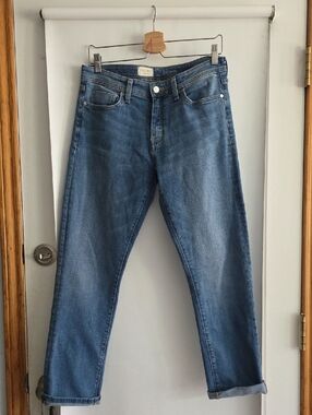 Pilcro Slim Straight Blue Jeans